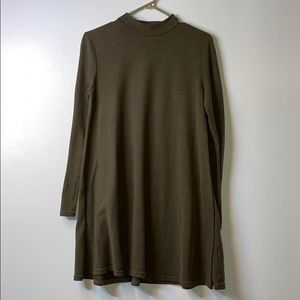 Green Sweater dress!